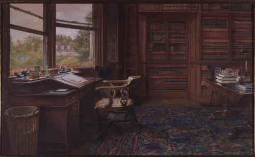 Samuel Luke Fildes. The Empty Chair, 1870.